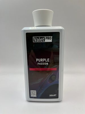 this image shows a 500ml bottle of ValetPRO Purple Passion