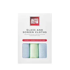 Autoglym glass and screen cloths
