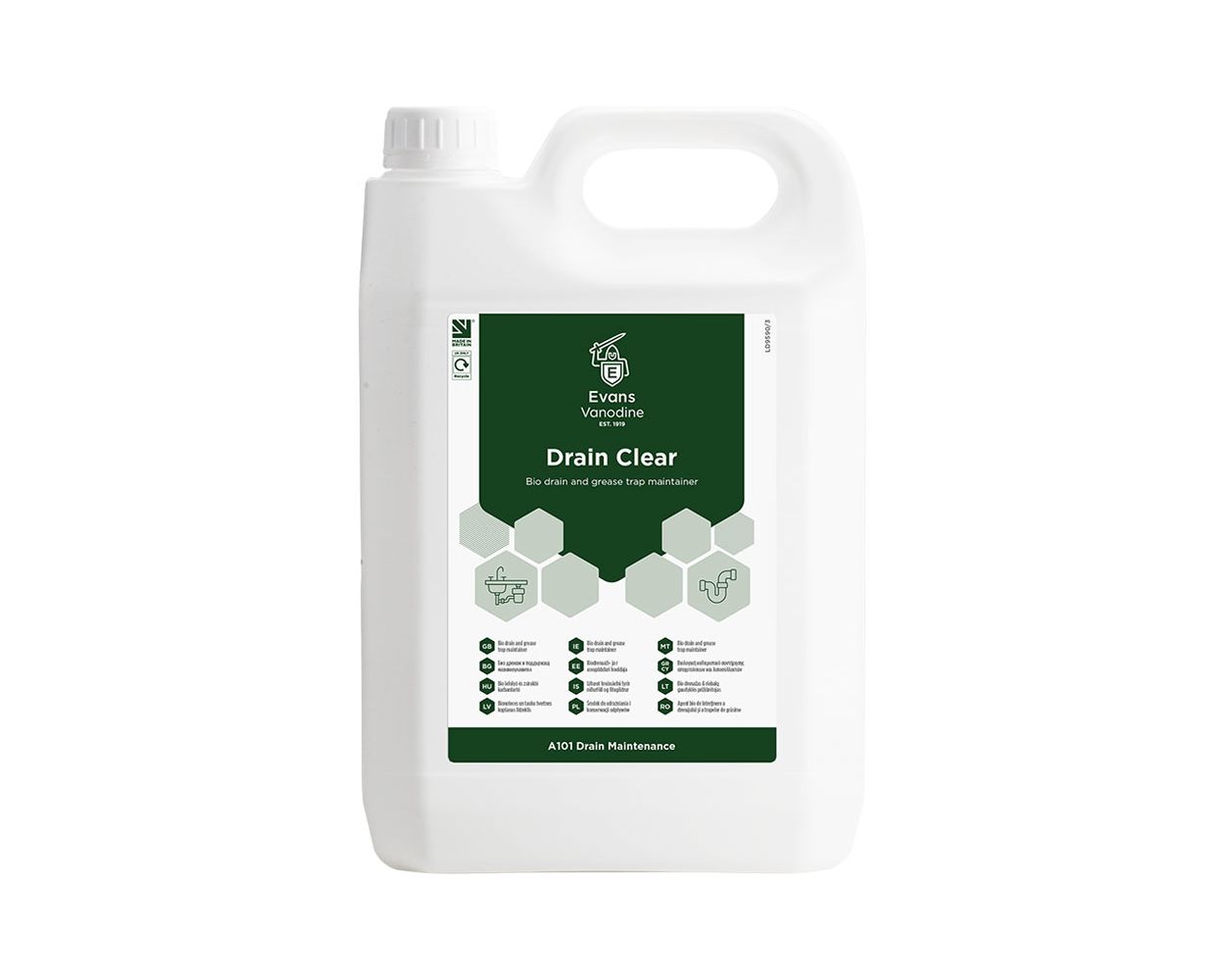 Evans Drain Clear 5L