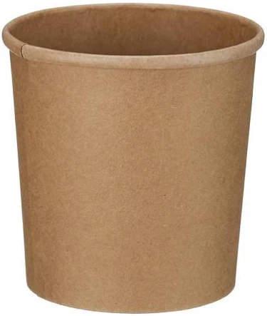 12oz Brown Kraft Soup Cups Only 500 per Box